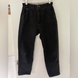 Vintage 90s Lee baggy elastic waist denim pants